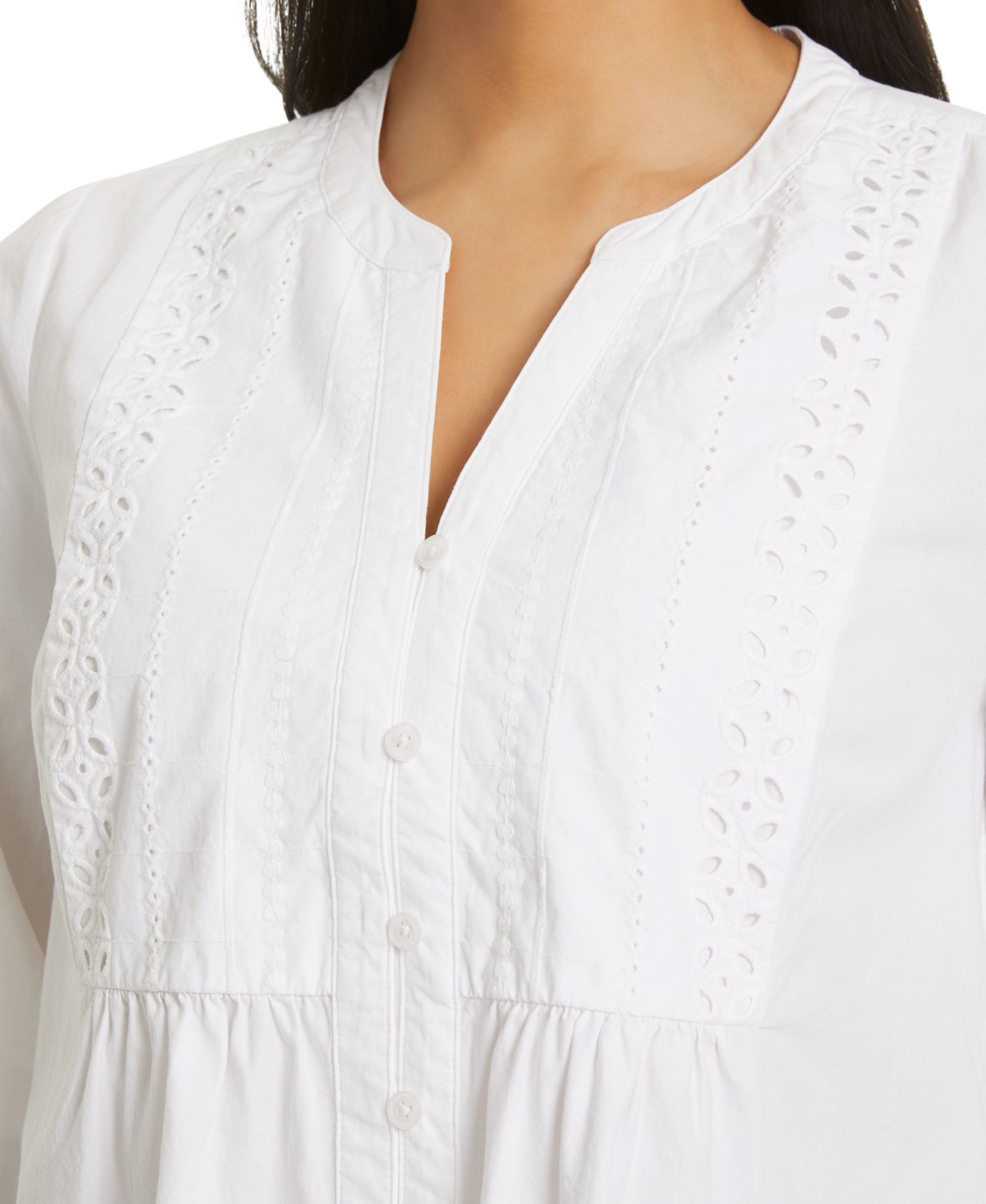 Топ Gloria Vanderbilt Women's Peplum Button-Front