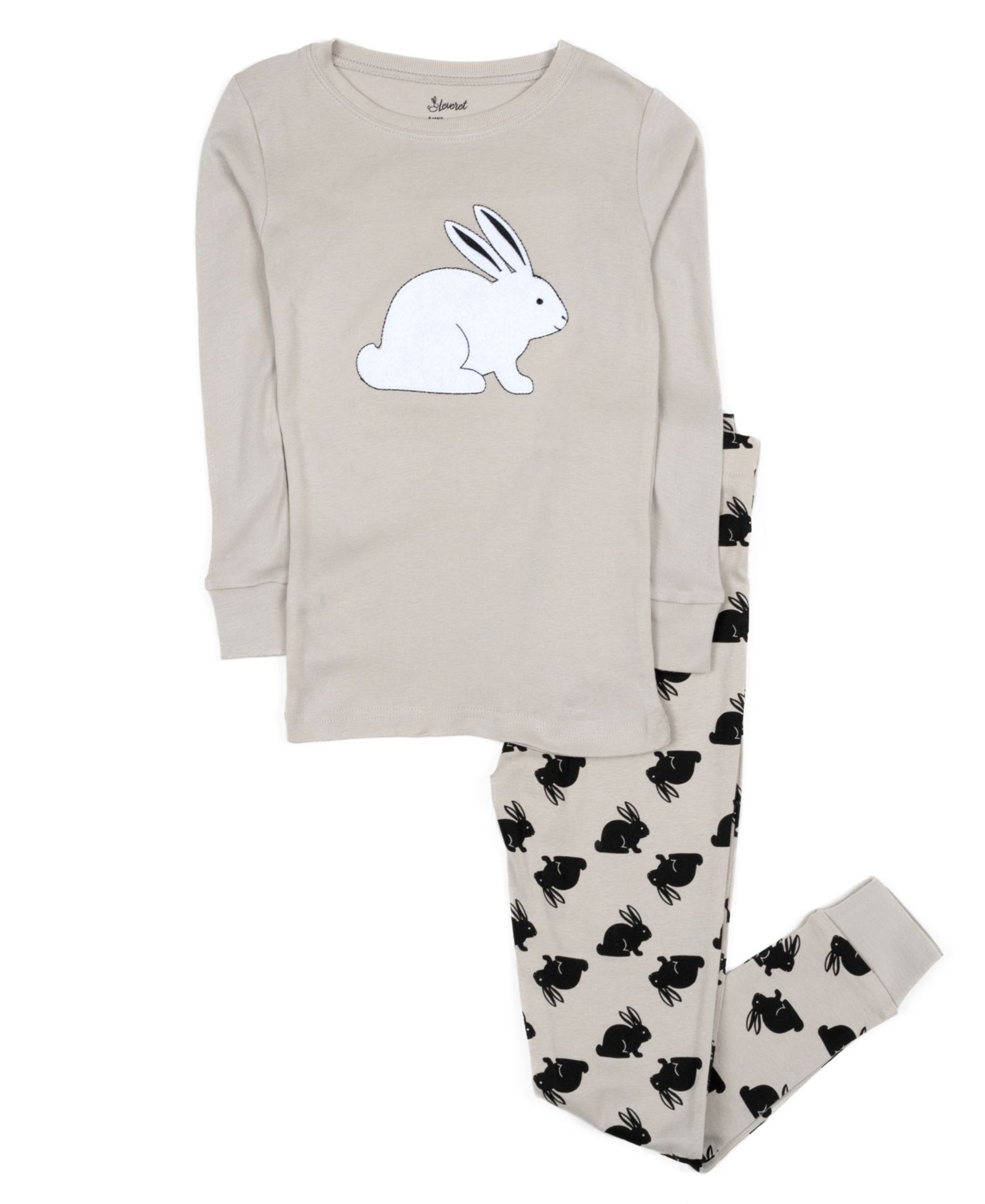 Детская хлопковая пижама Leveret Easter, комплект из 2 предметов, 6-14