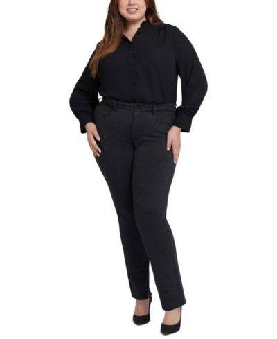 Брюки NYDJ Plus Marilyn Mid-rise Straight
