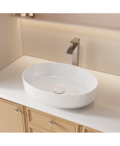 Смеситель для раковины в ванную BUSDAYS Bothwa Home, с одним рычагом, матовый никель
