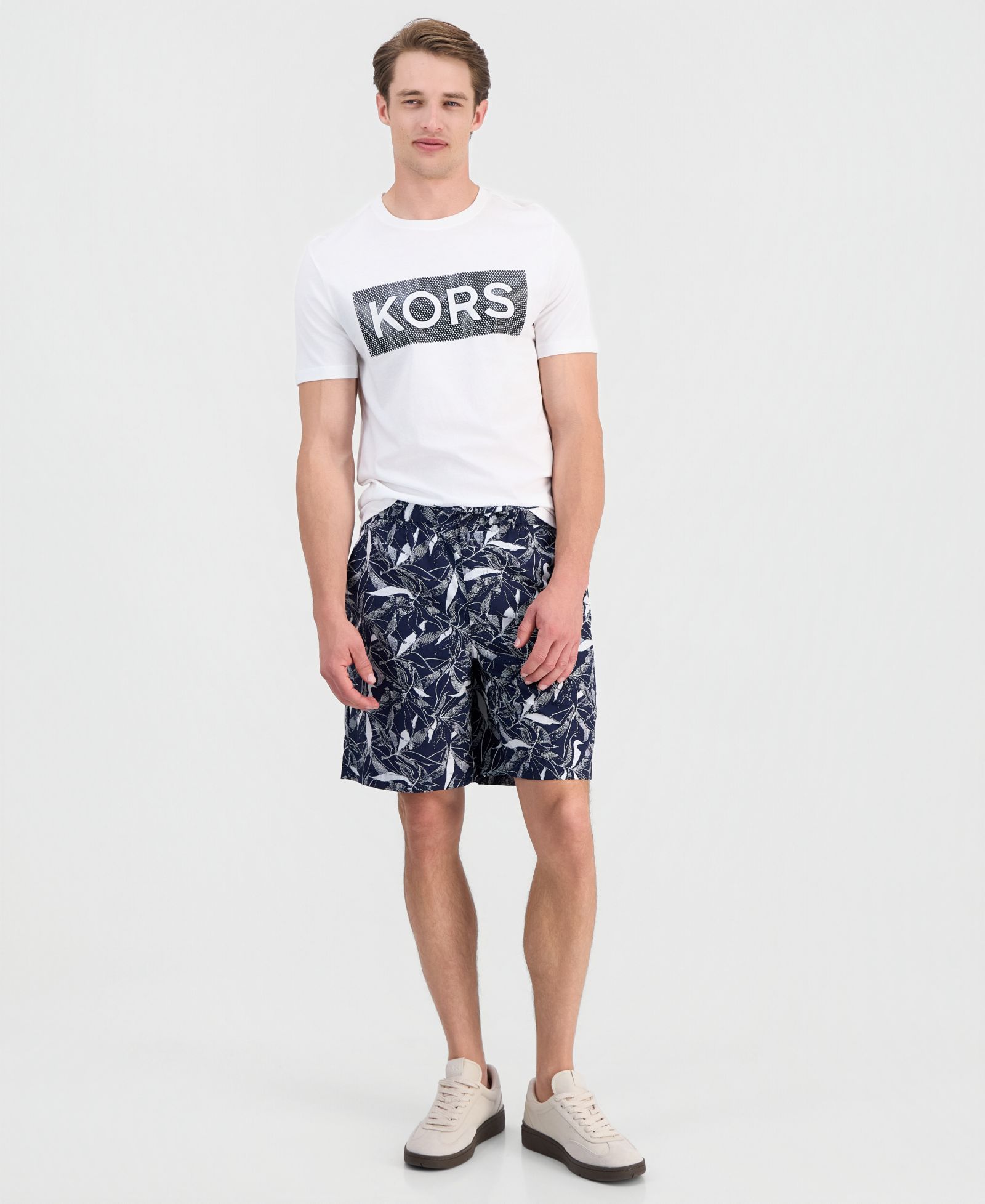Michael Kors Men's Large Floral Print Shorts