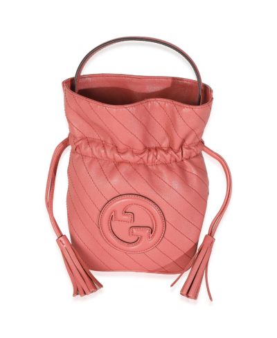 Сумка Gucci Pink Calfskin Blondie