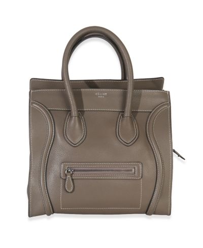 Мини-сумка Celine Souris из телячьей кожи, б/у