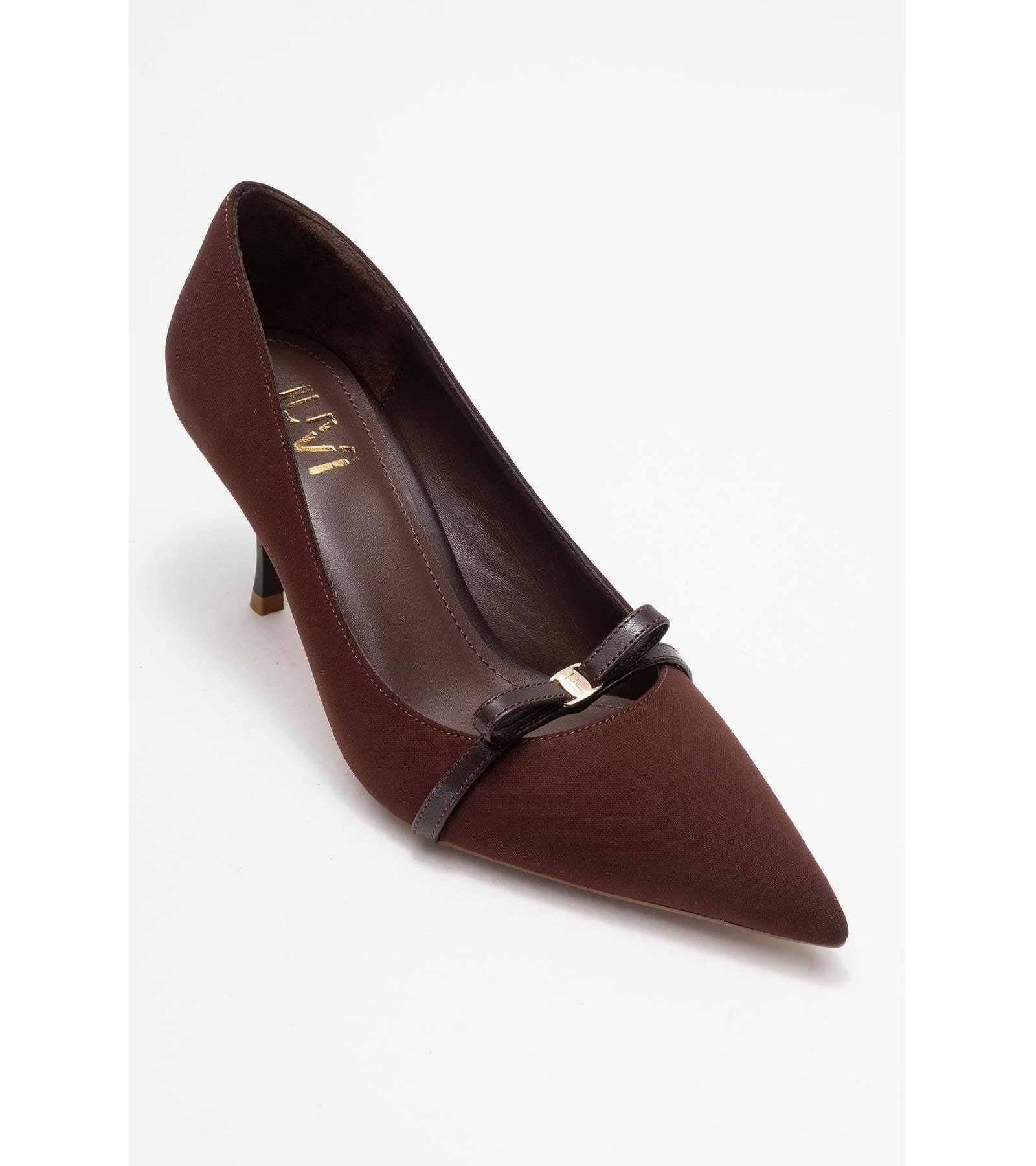 Prologue Shoes Women's Annie Bow Pointed Toe Pump