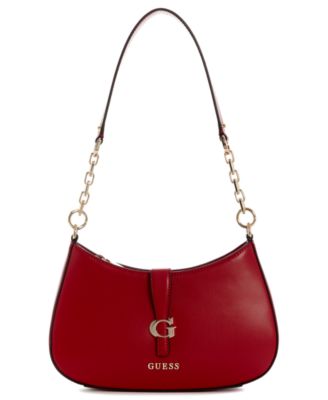 GUESS Carrie Small Chain Shoulder Handbag