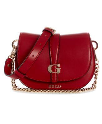 GUESS Carrie Mini Flap Crossbody Handbag