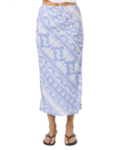 O'Neill Women's Bellamy Abstract Pull-On Midi Skirt