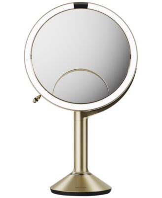 simplehuman Зеркало с сенсором и 5x увеличением