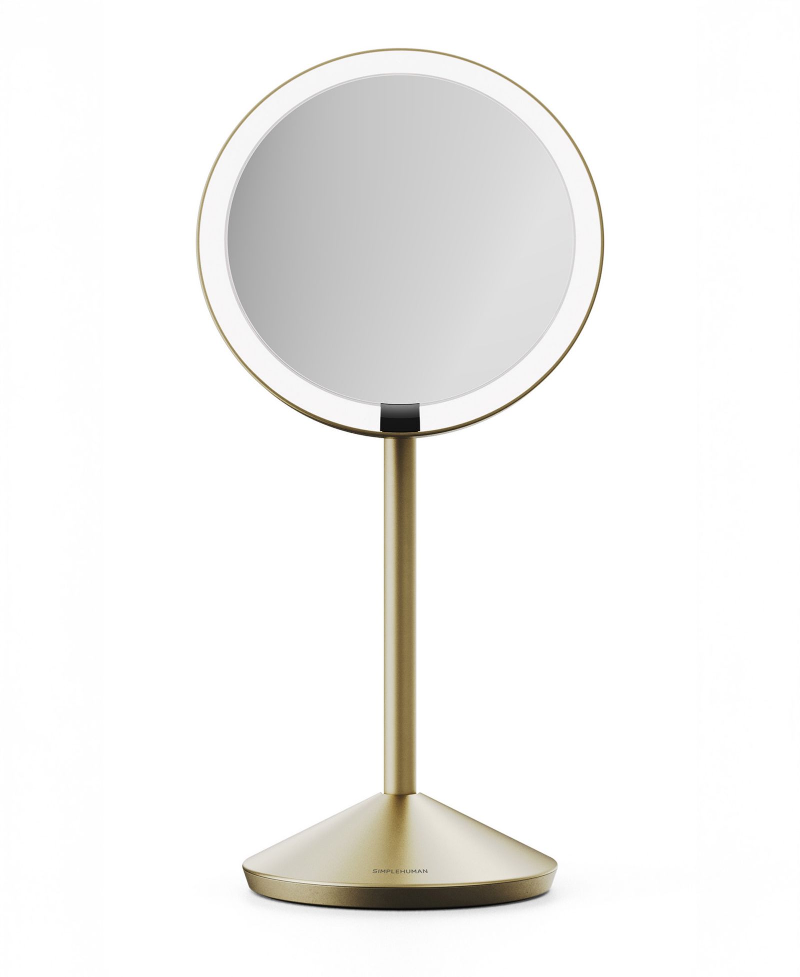 simplehuman Rechargeable 10x Magnification Sensor Makeup Mirror
