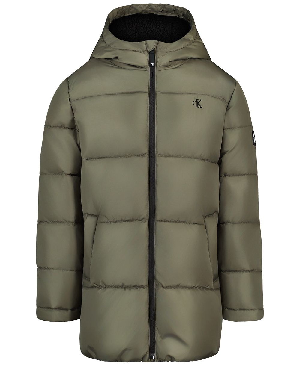 Calvin Klein Boys' 8-20 Long-Sleeve Puffer Jacket