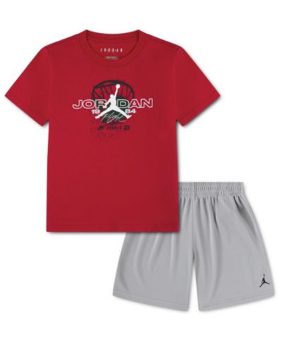 Детский комплект Jordan: футболка с коротким рукавом и шорты 2-piece set