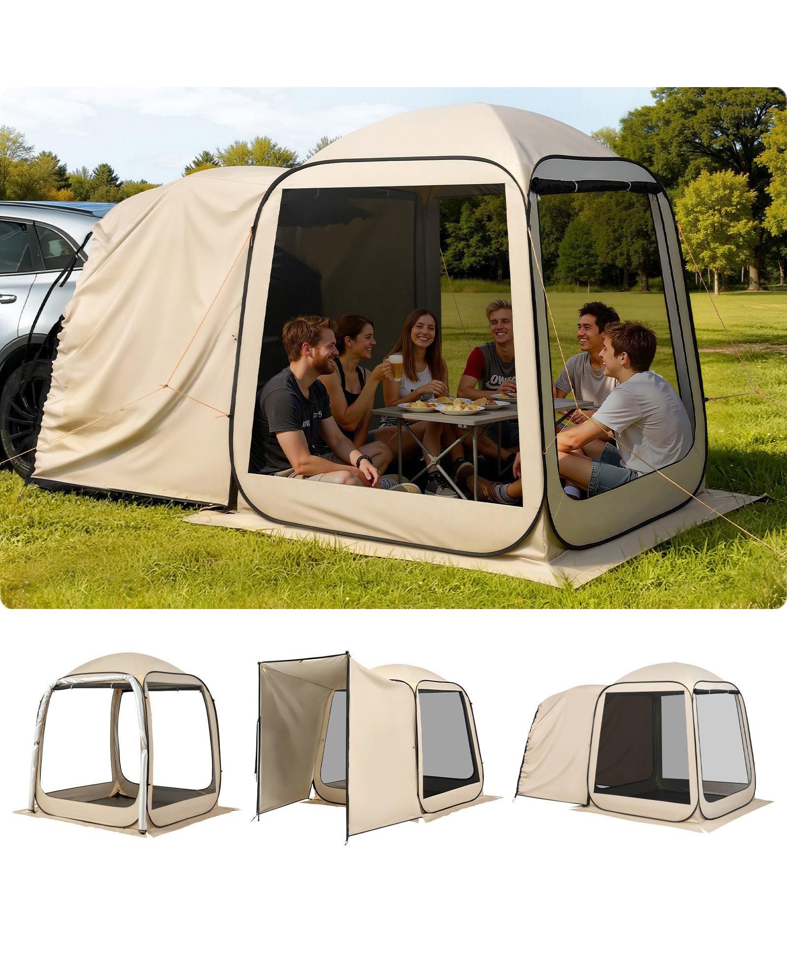Палатка-тент Mecale Pop-Up SUV Tailgate Screen House