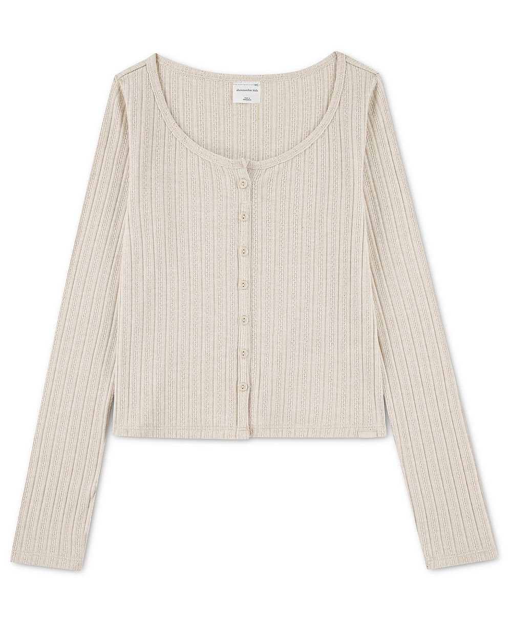 abercrombie kids Girls' 5-16 Long-Sleeve Top