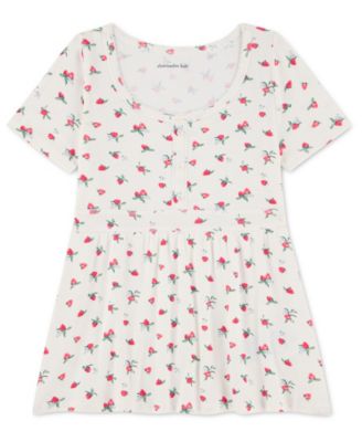 Детская футболка abercrombie kids с коротким рукавом