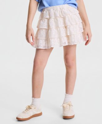 Детская мини-юбка abercrombie kids 7-16 Tiered Mini Skort
