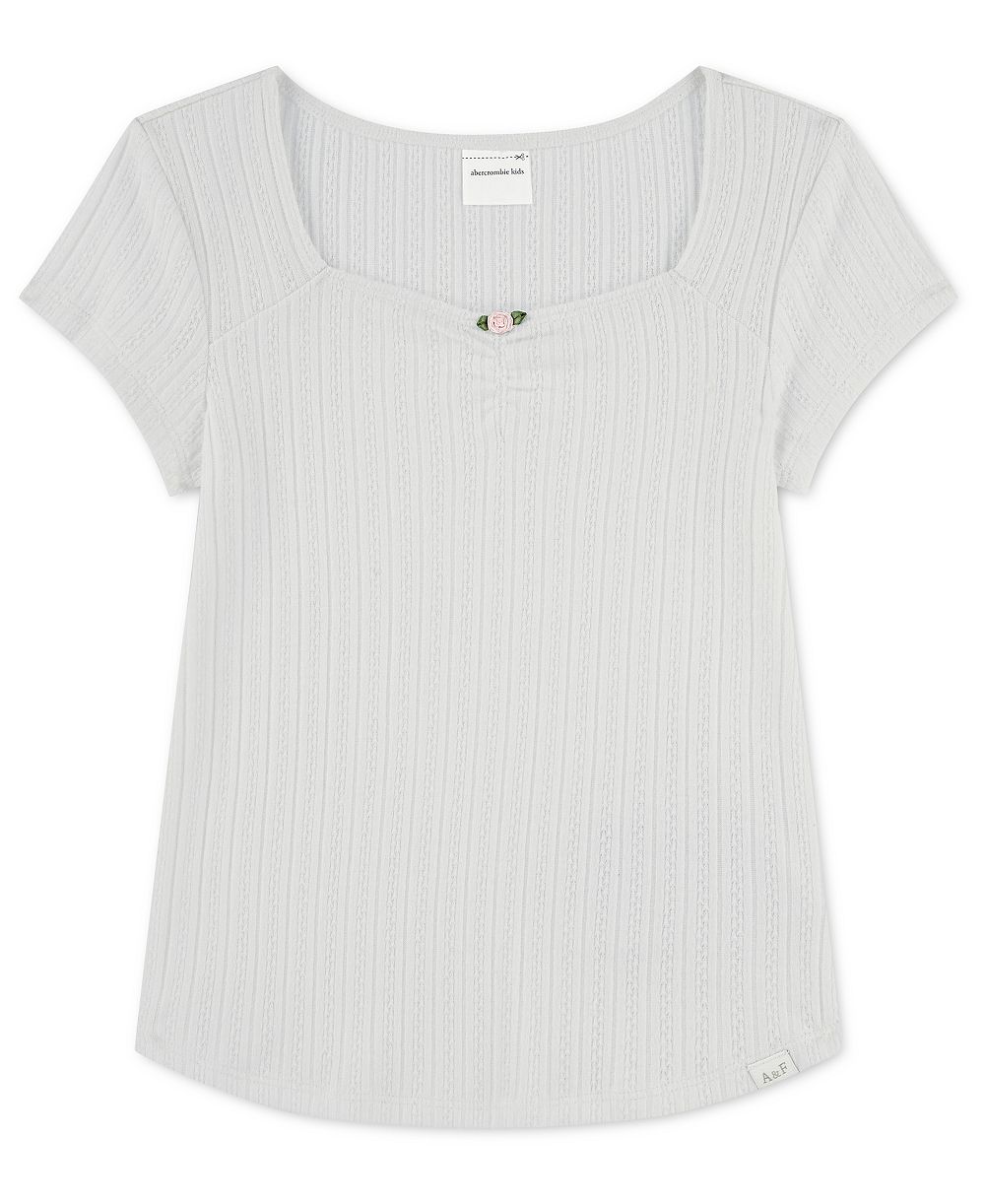 abercrombie kids Girls' 5-16 Short-Sleeve Top