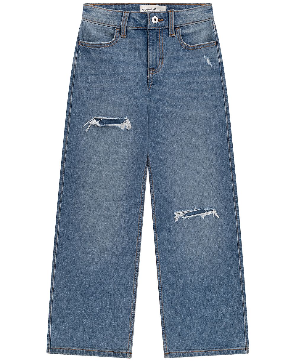 abercrombie kids Детские джинсы с высокой посадкой