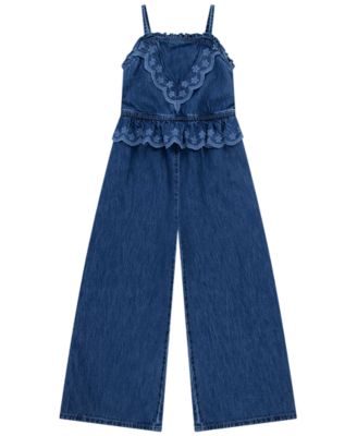 abercrombie kids Girls' 5-16 Sleeveless Denim Jumper