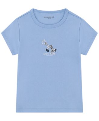 abercrombie kids Boys' 5-16 Lace Trim Short-Sleeve T-Shirt