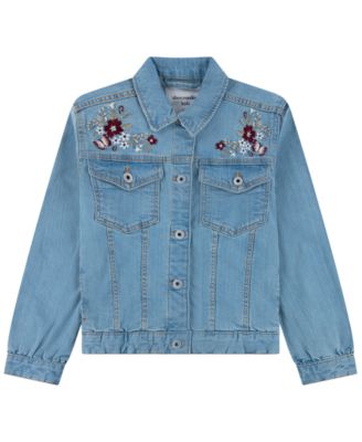 abercrombie kids Детская джинсовая куртка с вышивкой