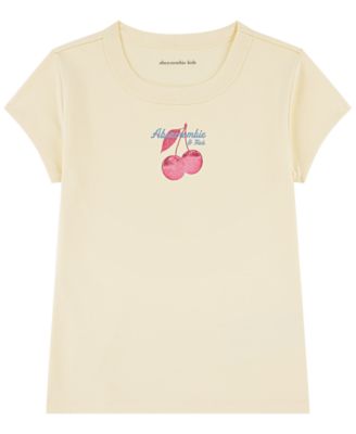 abercrombie kids Girls' 5-16 Two Cherry Short-Sleeve T-Shirt