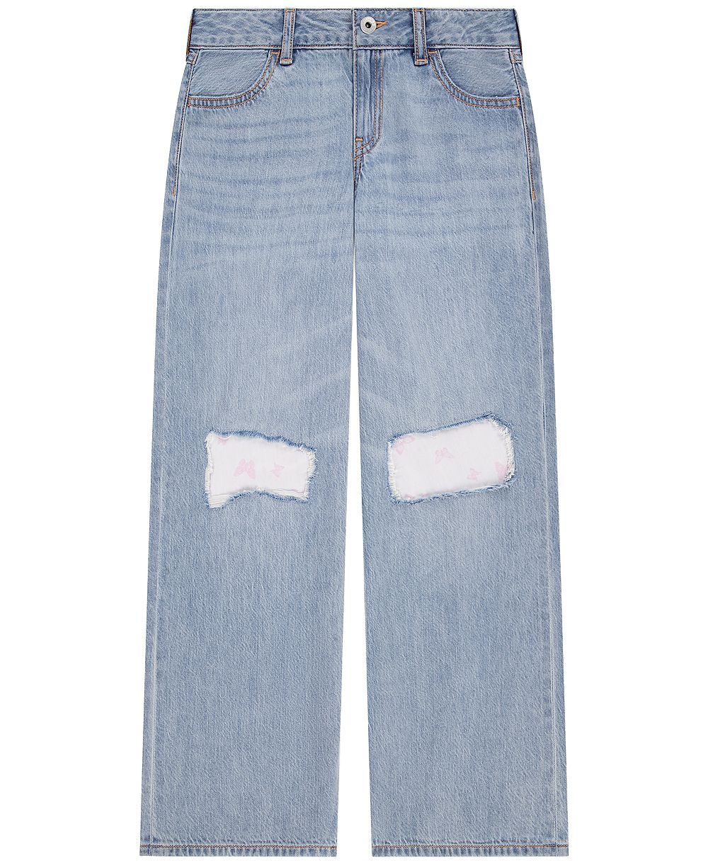 Детские джинсовые брюки abercrombie kids 5-16