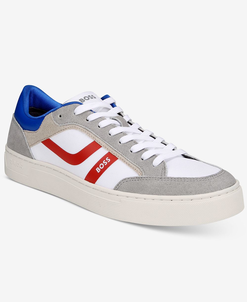 BOSS by Hugo Boss Men's Rhys Low-Top Tennis Sneakers