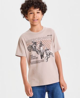 abercrombie kids Boys 8-20 World Champion Bike Tee