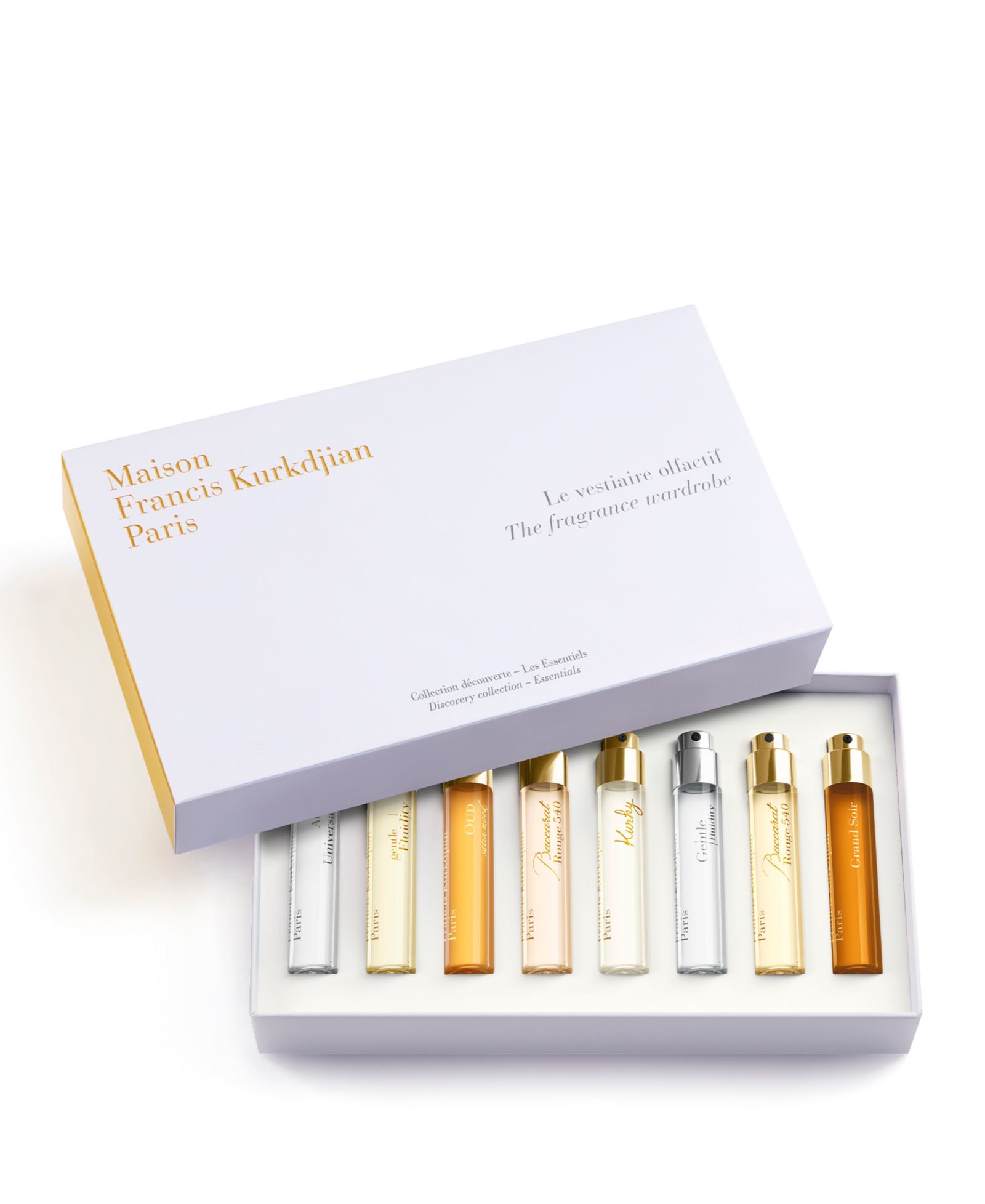 Набор ароматов Maison Francis Kurkdjian 8-Piece Discovery Fragrance Wardrobe Essential Set