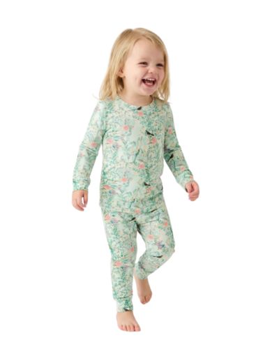 Детский пижамный комплект Motette Baby Girls Sage Blossom