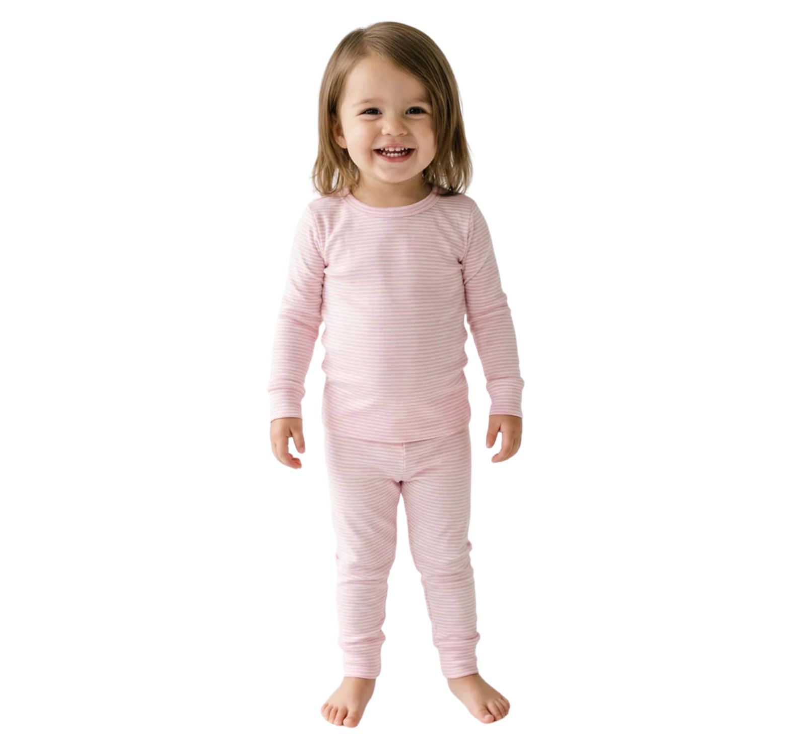 Motette Baby Girls Stripe Pajama Set