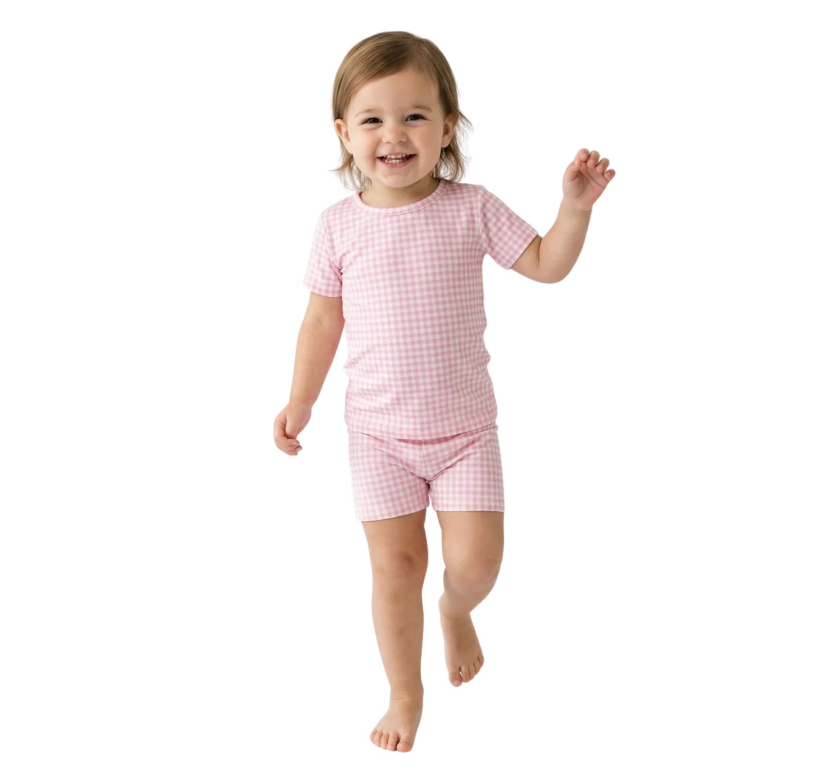 Пижамный комплект Motette Sugar Gingham для девочек