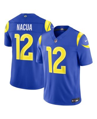 Мужская лимитированная джерси Nike Puka Nacua Royal Los Angeles Rams Vapor F.U.S.E. Stitched