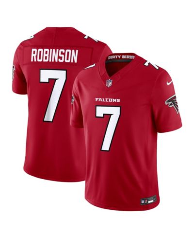 Nike Men's Bijan Robinson Red Atlanta Falcons Vapor F.U.S.E. Sewn Down Limited Jersey