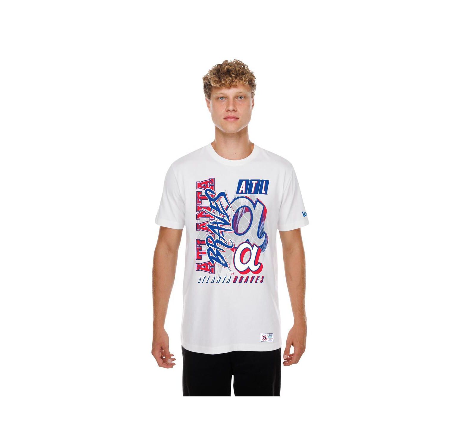 New Era Men's White Atlanta Braves 2026 City Connect Photo Real T-Shirt
