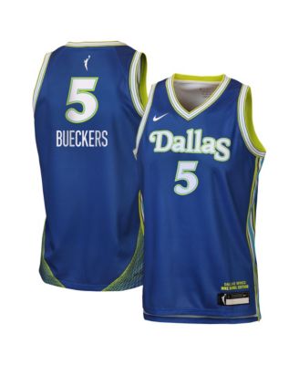 Nike Big Boys and Girls Paige Bueckers Blue Dallas Wings Victory Rebel Edition Jersey