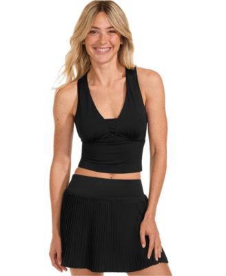 Женский миди-бикини Twist Back от Lands' End