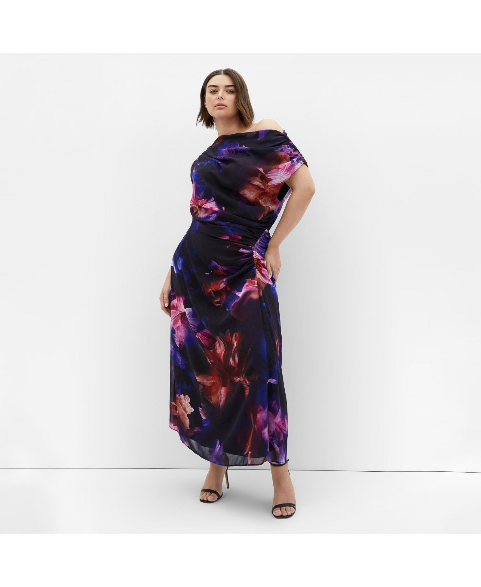 Женское макси-платье CITY CHIC Plus Size Vivid Print