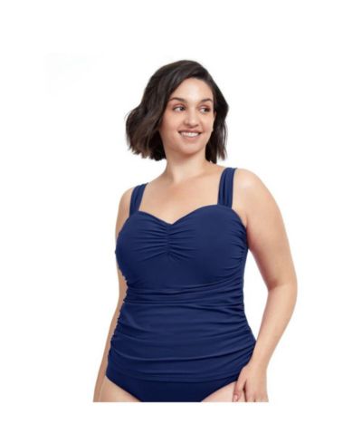 Купальный топ танкини Profile by Gottex Plus Size Tutti Frutti с косточками и вырезом sweetheart