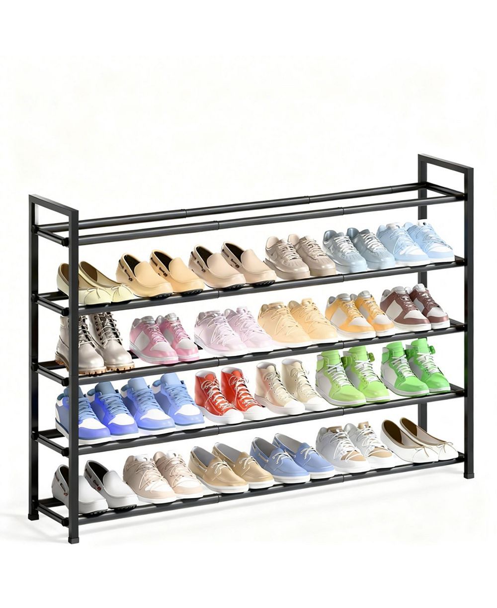 YIGII Metal Expandable Shoe Rack Adjustable