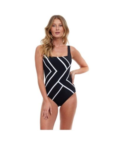 Женский слитный купальник Gottex Mirage Square Neck One Piece