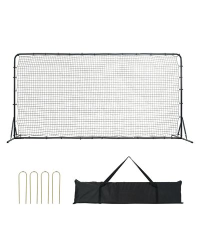 Сетка для футбольного отработки ударов Mecale 12 x 6 Ft с сумкой для переноски