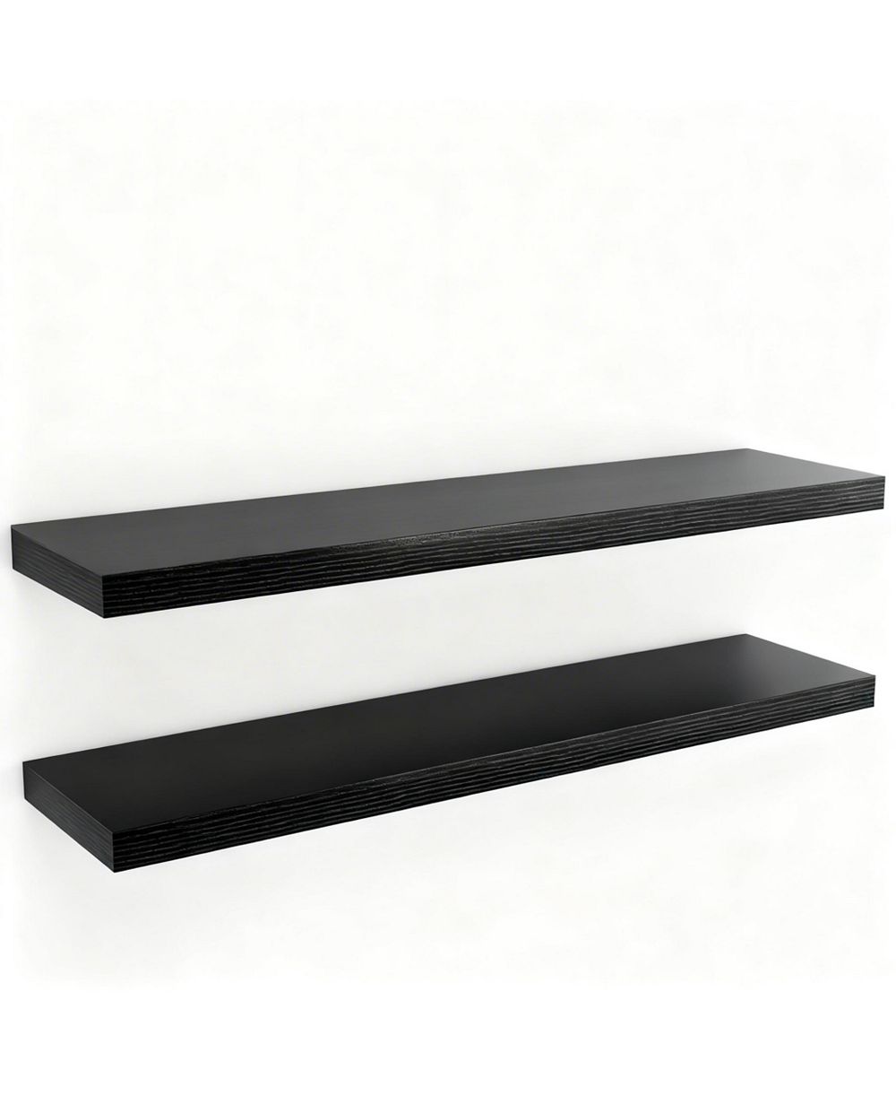 Набор из 2 настенных полок YIGII Floating Shelves Rustic Wood