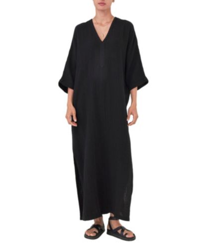 Ocean+Main Women's Ocean+Main Gauze Arc Seam Caftan