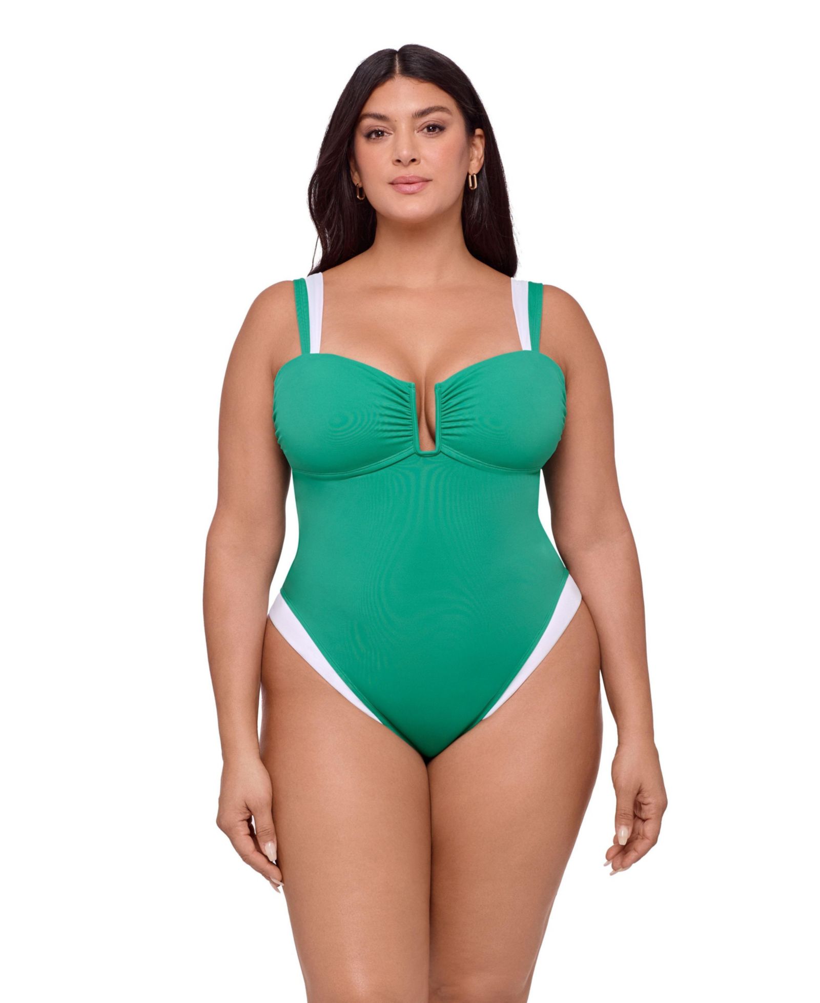 S3 Apparel Women's Supportive and Sculpting Sweetheart U-Wire One-Piece Swimsuit