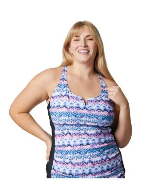 Free Country такини с вырезом спереди, Plus Size