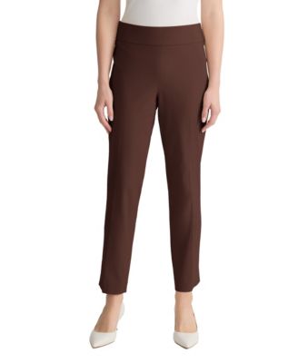 Jones New York Women's Stretch Twill Pull-On Ankle Pant