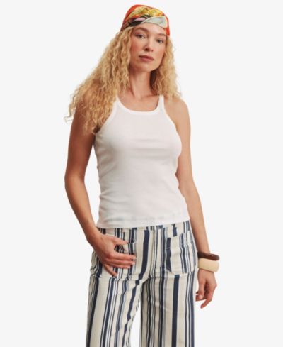 Женский топ Sanctuary Sprinter Rib Scoop Neck