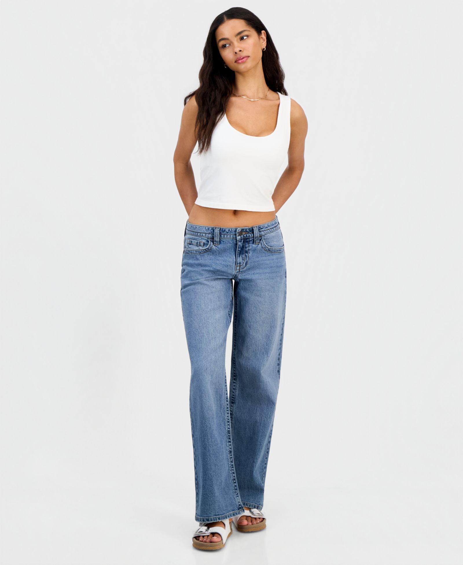 Детские джинсы Celebrity Pink Juniors' Low-Rise Baggy Straight