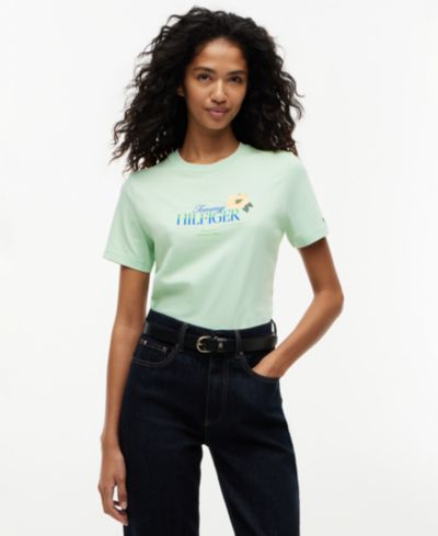 Tommy Hilfiger Women's Crewneck Cotton T-Shirt